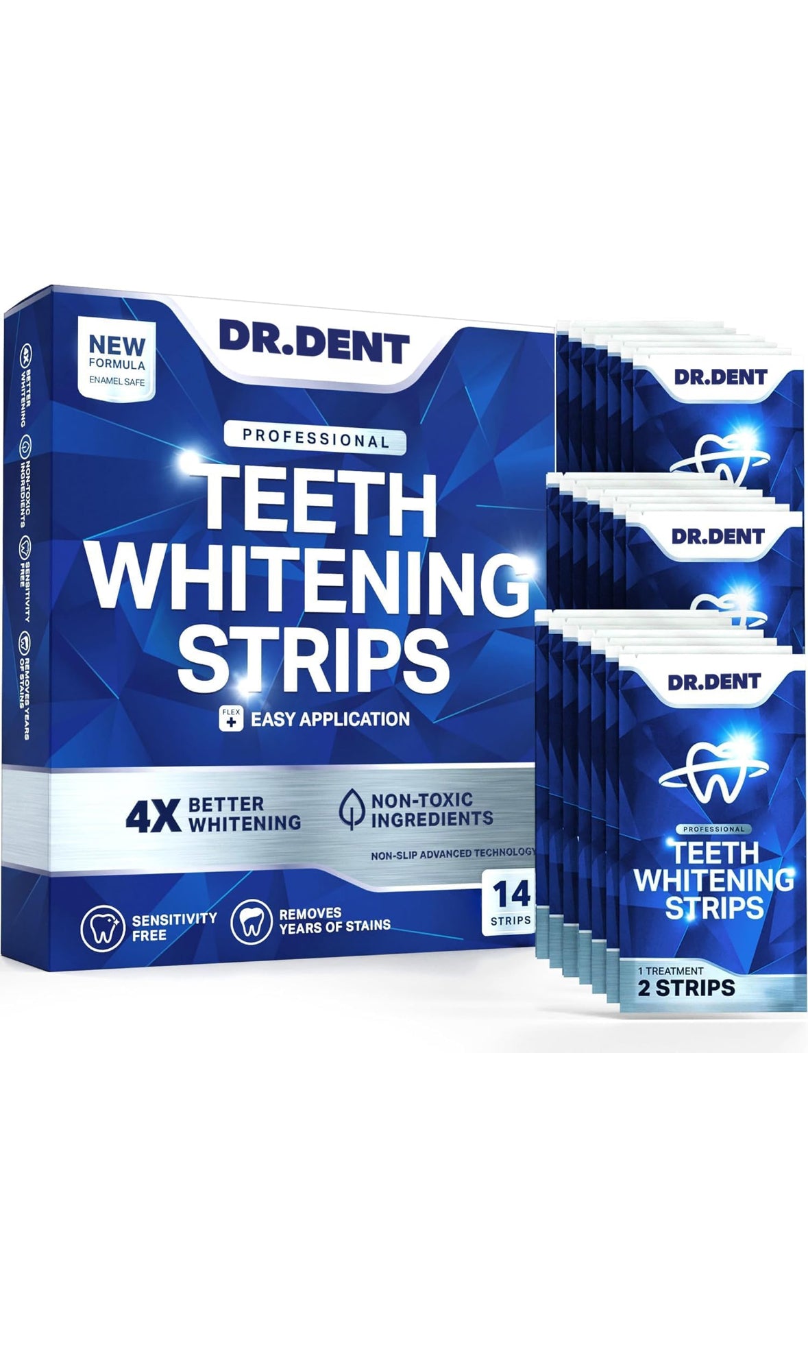 Teeth whitening Strips 14 Pcs